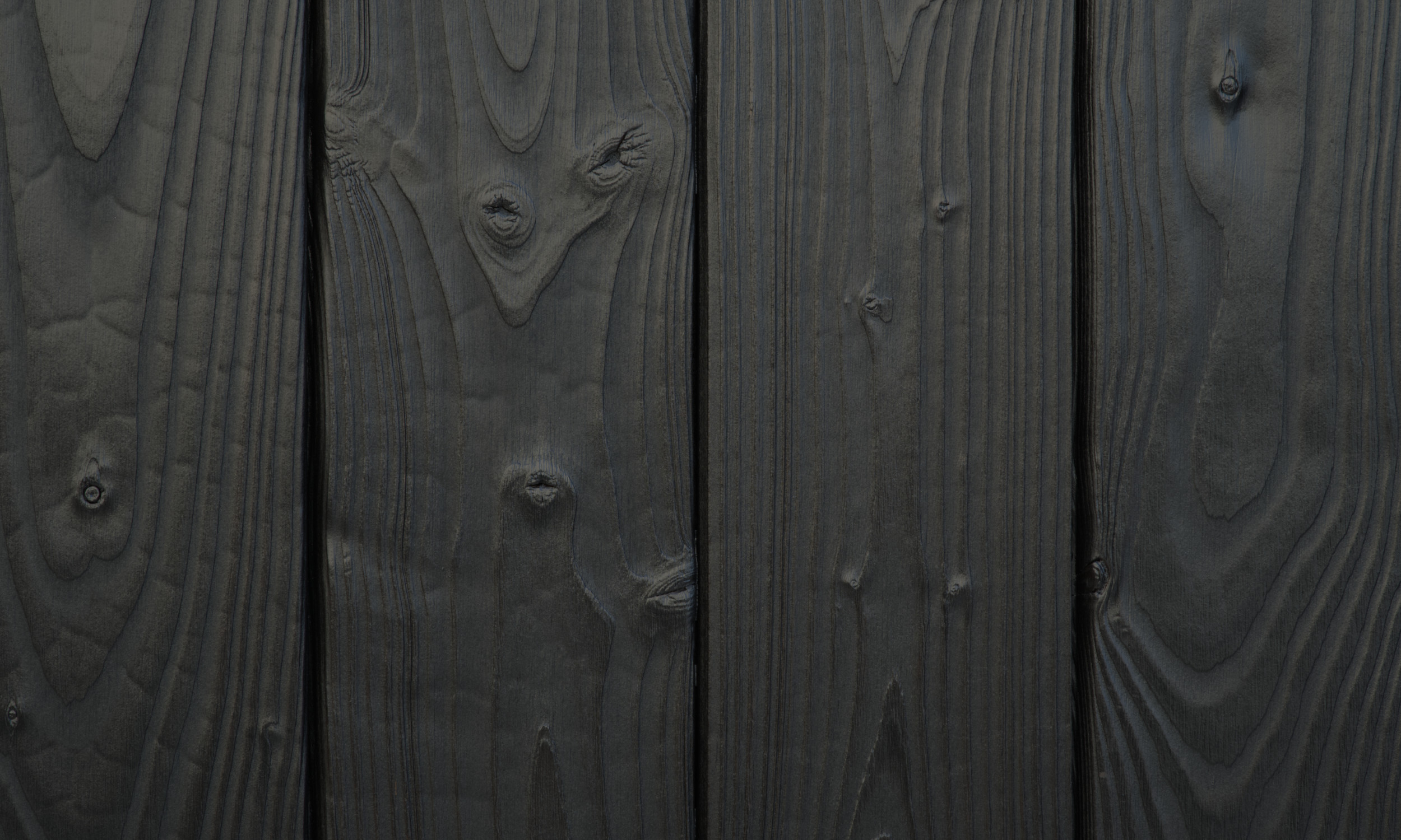 yakisugi timber cladding sample board in back colour
